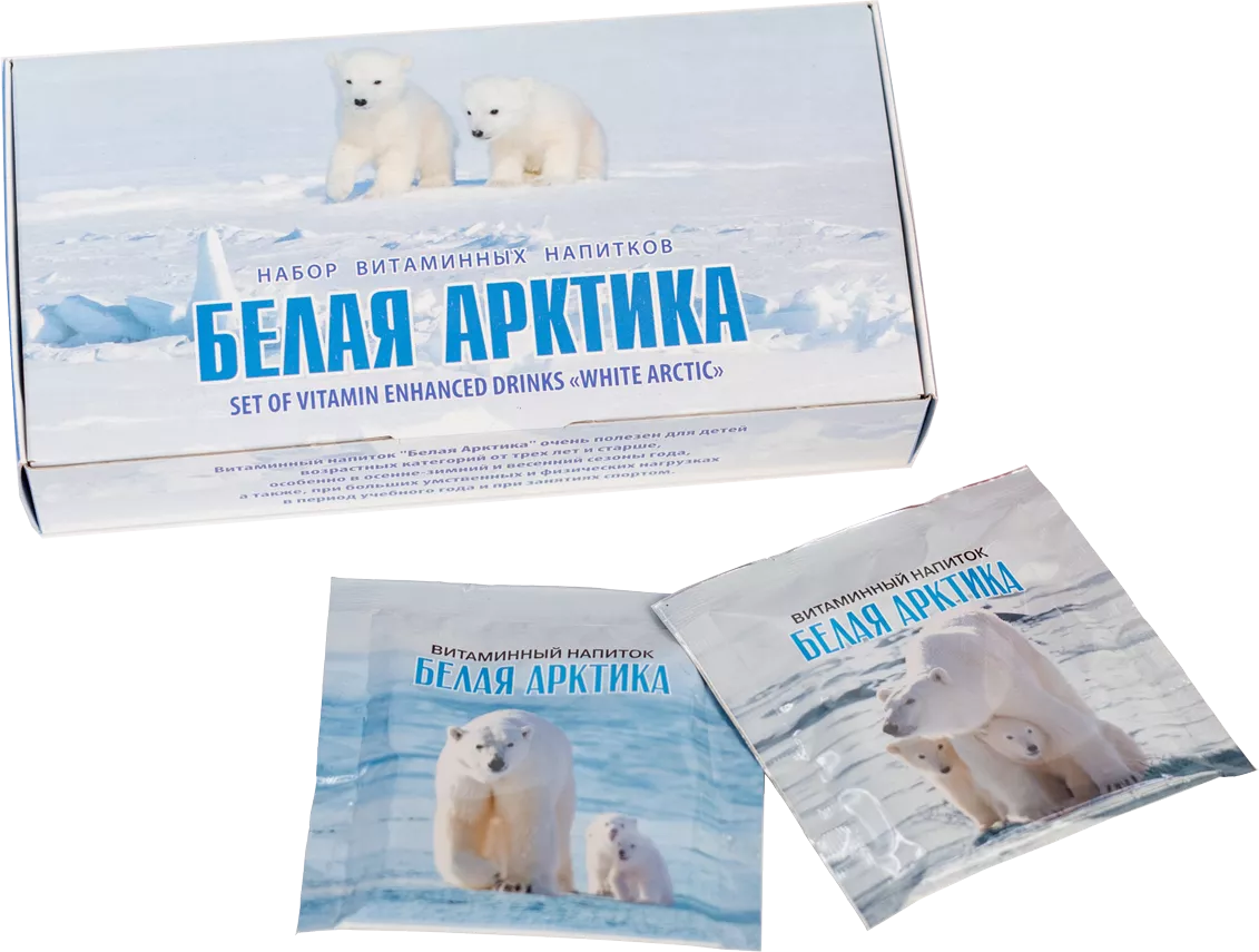 Набор витаминных напитков "Белая Арктика", 10 шт.  с доставкой по России и в Казахстан | BreadyФото 0