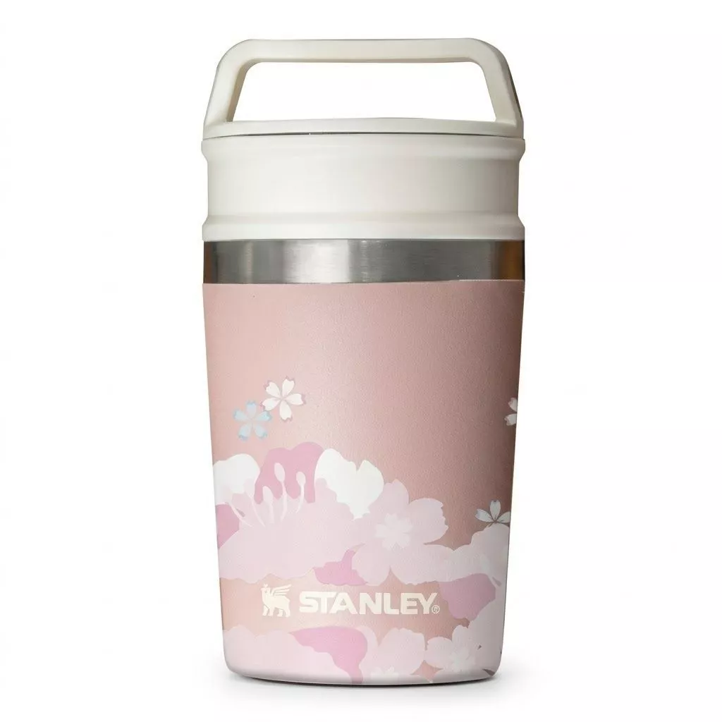 Термокружка Stanley Adventure Shortstack Travel Mug 235ml (розовая) 10-02887-088 с доставкой по России | BreadyФото 0
