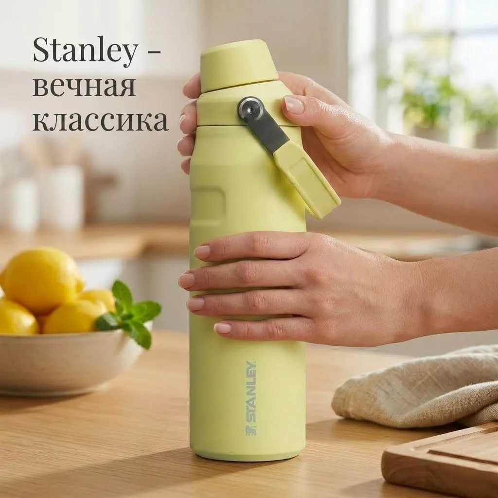 Термобутылка STANLEY GO Iceflow™ 473 ml (10-12579-012) pomelo помело с доставкой по России | BreadyФото 4