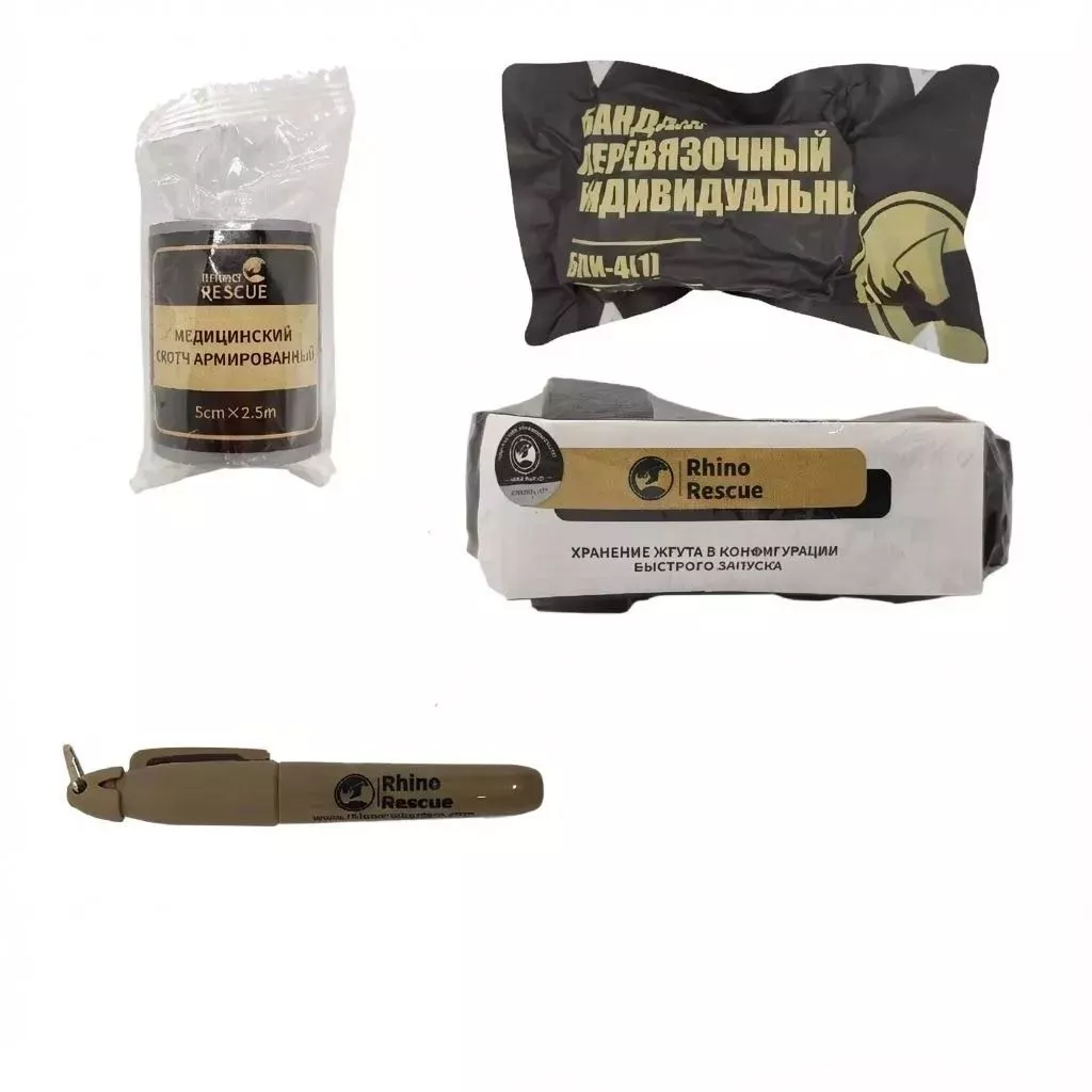 Тактическая аптечка CMS IFAK MINI HWMY0012 RHINO RESCUE с доставкой по России | BreadyФото 4