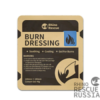Повязка гидрогелевая противоожоговая Burn Dressing RHINO Rescue 10х10 см с доставкой по России и в Казахстан | BreadyФото 3