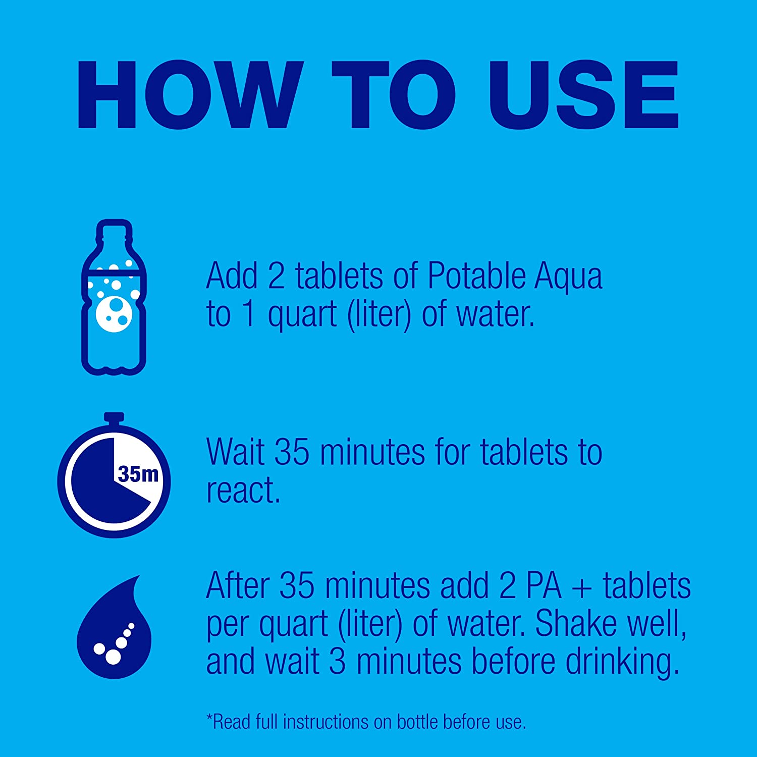 Таблетки для обеззараживания воды Potable Aqua/PA Plus №100 с доставкой по России и в Казахстан | BreadyФото 7