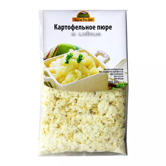 Картофельное пюре со сливками "Здоровая еда" 60 г с доставкой по России и в Казахстан | Bready