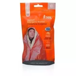Одеяло выживания SOL Heatsheets 1 Person Emergency Survival Blanket с доставкой по России и в Казахстан | Bready