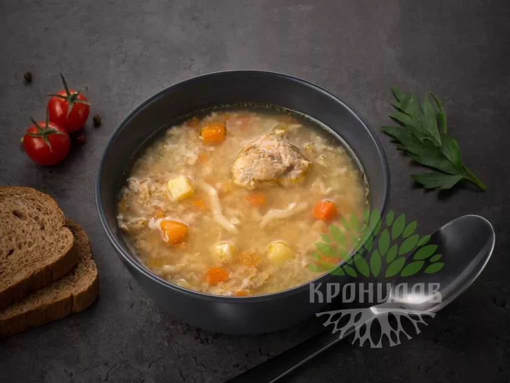 Куриный суп по-домашнему "Кронидов" 300 г с доставкой по России и в Казахстан | BreadyФото 3