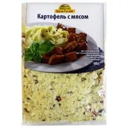 Картофельное пюре с мясом "Здоровая еда" 60 г с доставкой по России и в Казахстан | Bready